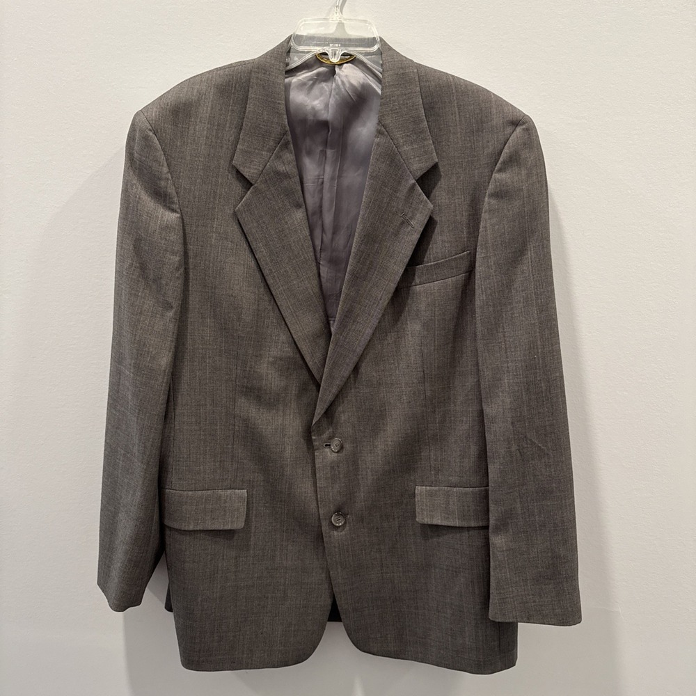 hart‎ schaffner marx blazer 44L EUC Pure Virgin Wool